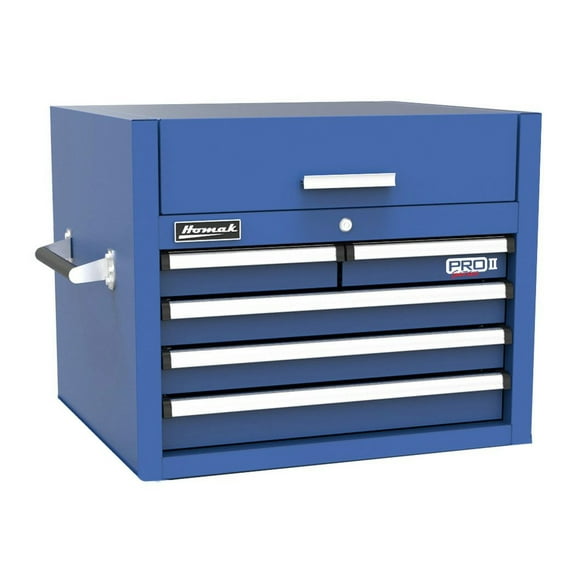 27 in. Pro 2 5-Drawer Top Chest (Blue)