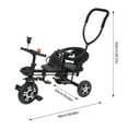 thumbnail image 6 of Balieda Toddler Bike for Twins, Tricycles for 2-8 Year Olds, Balance Bike Birthday Gifts and Toy for Boys and Girls, Kids Tricycle with Parent Steering Push Handle, 6 of 8