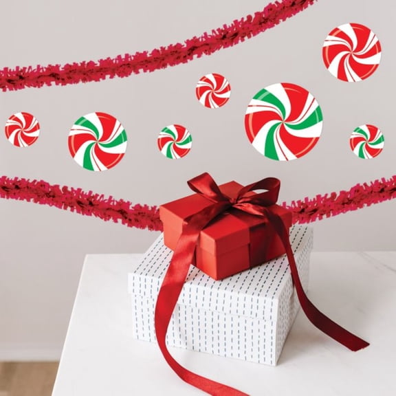 Beistle Tissue Paper Festooning Garland - 25' - Red - Pack of 24