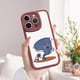 thumbnail image 2 of Destaca entre la multitud con una exclusiva funda de goma de TPU con patrón de dibujos animados para iPhone, 2 of 3