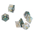 thumbnail image 2 of Uds dados de resina transparente de múltiples caras decoración del hogar accesorio de juego para fiesta, 2 of 9