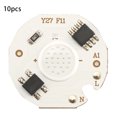 thumbnail image 1 of 10 Pcs AC220V 7W Puce Intégrée Haute Luminosité Source Lumineuse Perle Projecteur Ampoule Bleu, 1 of 8