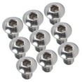 thumbnail image 4 of 100Pcs Button Head Socket Caps Screws, Galvanized Steel M4x0.7mm Hex Socket Caps Screws for Accuracy Machinery Industries, 4 of 7