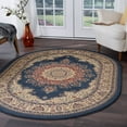 thumbnail image 4 of Tayse Sensation Area Rug SNS4703 Transitional Black Medallion Border 10' 6" x 14' 6" Rectangle, 4 of 11