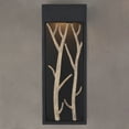 thumbnail image 5 of Vaxcel Ocala 1 Light LED Black Rustic Twig Outdoor Wall Sconce, 5 of 5