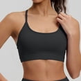 thumbnail image 4 of Lopecy-Sta Sports Bra for Women Keyhole T-Back Seamless Light to Medium Support Yoga Top Removable Padded Workout Bra, 4 of 5