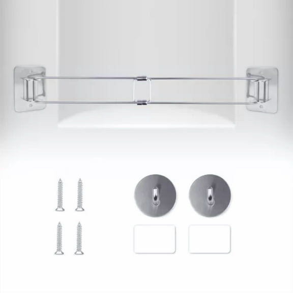 Bathroom Corner Storage Bar Shelf Wall Organize Shower Shelve Bathroom Rack Rv