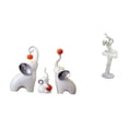 thumbnail image 1 of Esculturas de elefantes,Estatuas de elefantes,decoración del hogar,artesanías de cerámica,Figura de escritorio,Estatua de bailarina de ballet,adorno de escritorio,decoración del, 1 of 8