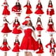 thumbnail image 1 of Conjunto de uniforme navideño nuevo de Navidad Conjunto completo de ropa de conejito COS Conjunto completo de Papá Noel, 1 of 4