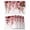 White Red, variant on Red Eucalyptus Leaves Placemats Set of 4, Summer Botanical Weeping Placemats for Dining Table, Place Mats for Kitchen Tabletop, Waterproof Wipeable Dining Table Mats Set