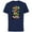 Navy, variant on Marvel Avengers 60th Anniversary Four Heroes Retro Classic- Short Sleeve Cotton T-Shirt for Adults - Customized-Black