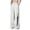 Beige, variant on LEKWK Mens Pants Casual Elastic Waist Baggy Straight Leg Pants with Pockets Drawstring Breathable Mesh Loose Fit Sweatpants Summer Fashion Workout Hiking Outfits