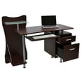thumbnail image 2 of Techni Mobili Stylish Contemporary Computer Desk with Storage, Chocolate RTA-325-CH36, 2 of 10