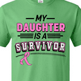 thumbnail image 4 of Inktastic My Daughter is a Survivor Breast Cancer Awareness T-Shirt, 4 of 5