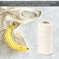 thumbnail image 2 of CUITING Kitchen Twine Cotton Cooking String Tying Meat Trussing Rope Food Safe for Oven Cooking Gadgets Making Sausage Baking  Candle Wicks Christmas Wrapping Gifts, 2 of 8