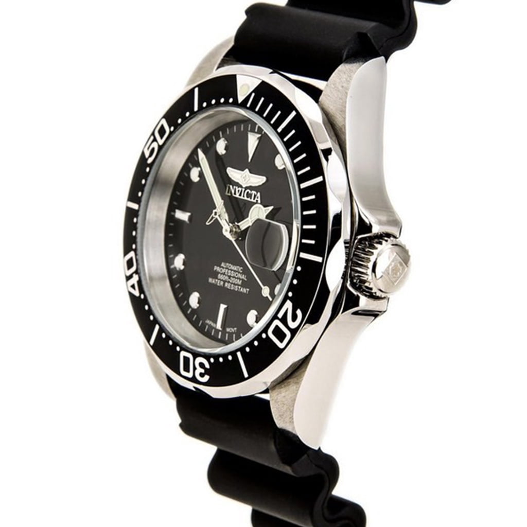 Invicta Men's Men Automatic Pro Diver S2 9110 Black Rubber Automatic Watch