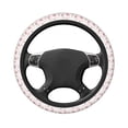 thumbnail image 5 of Picia Swan And Flowers Car Steering Wheel Cover, Non-Slip, Breathable, Universal 15 inch, 5 of 7