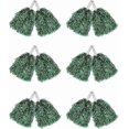 thumbnail image 1 of 12 Pack Pom Poms Cheerleading Metallic Foil Cheer Pom Poms With Plastic Handles For Cheering Squard Team Spirit Sports, 1 of 3