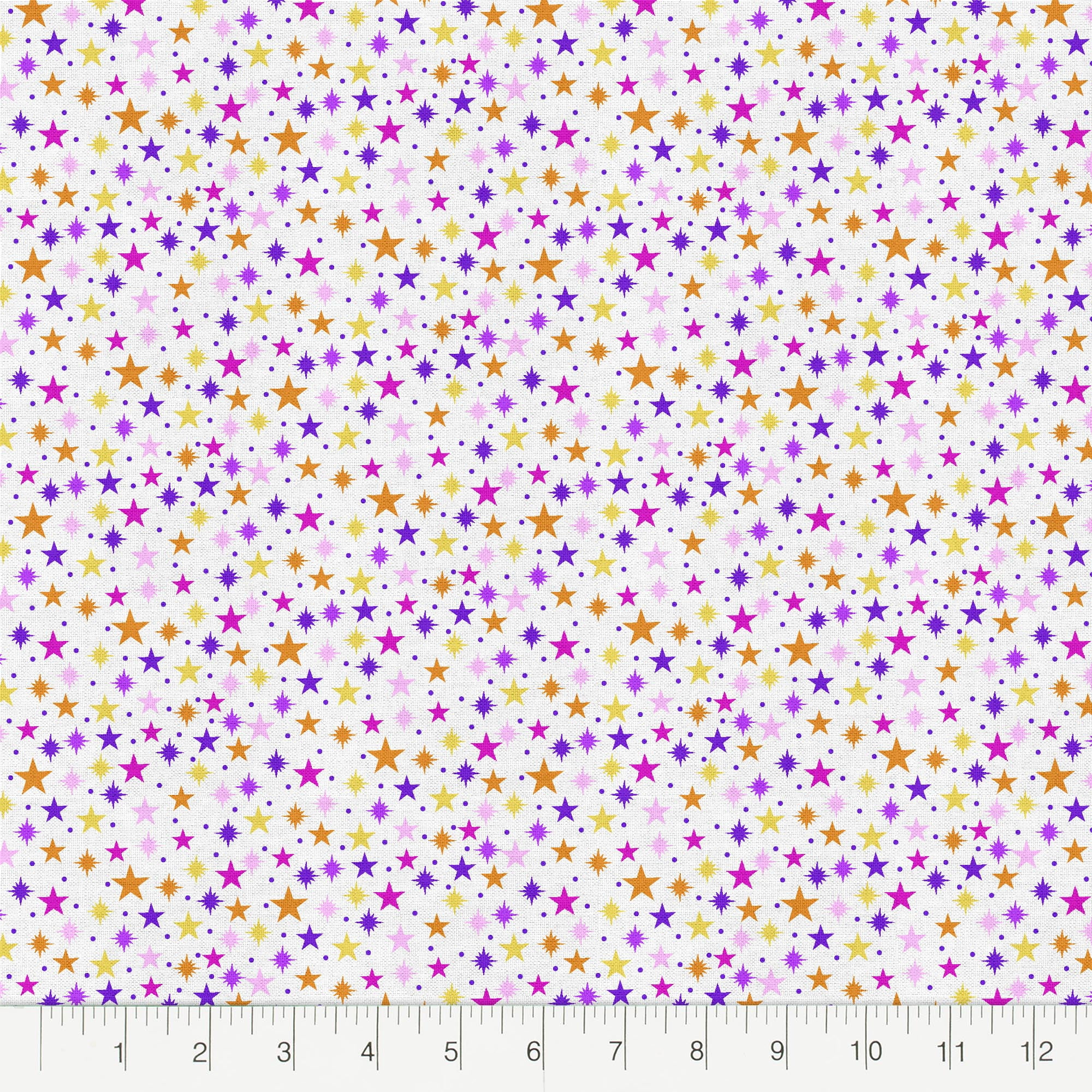 (3 pack) Create It 18" x 21" Cotton Galaxy Precut Sewing & Craft Fabric Bundle, Multicolor 5 Piece