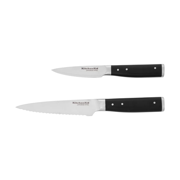Juego de cuchillos KitchenAid Gourmet Forged Triple Rivet, 2 piezas