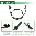 thumbnail image 4 of Unique Bargains ABS WheelSpeed Sensor ABS Sensor Anti-lock Braking System Sensor for Alfa Romeo Giulietta  940 2010-2020 No.51850919 Rear Left Right, 4 of 7