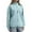Blue, variant on Winter clothing for women Heavyweight Solid Color Lightweight Long Sleeve Unisex Cardigan Stand Collar Casual Outerwear For Early Autumn Season