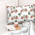 thumbnail image 4 of Fotbe Camp Van Funda de Almohada Decorativa Estilo Occidental, Lujo en Algodón, Fundas para Almohadas King, Cojín Estampado para Decoración del Hogar-20"x30", 4 of 6