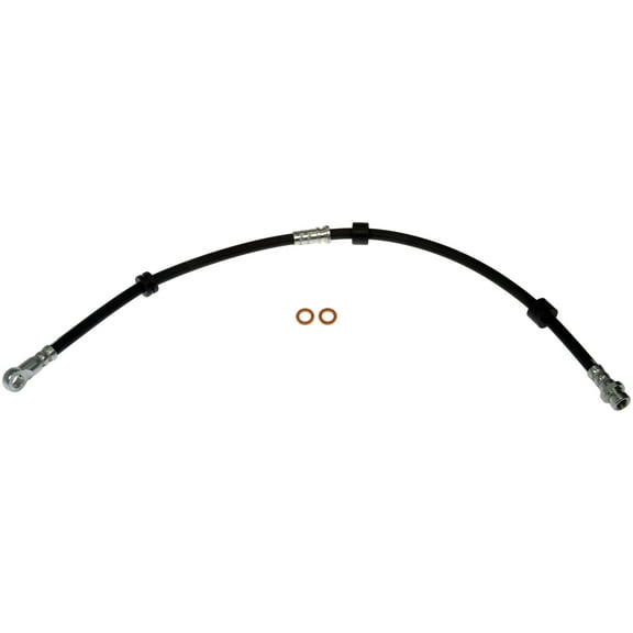 Dorman H621262 Front Driver Side Brake Hydraulic Hose for Specific Mitsubishi Models Fits select: 2011-2015 MITSUBISHI OUTLANDER SPORT, 2009-2010 MITSUBISHI LANCER