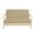 Beige, variant on King Size Armless Futon Covers - 100% Cotton Futon Slipcovers - Zippered Couch Cover Sofa Bed Protector, Sleeper Sofa Cover, Machine Washable, Aqua