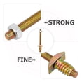 thumbnail image 3 of Luxshiny 4 Sets of 4-in-1 Design Benchtop Joint Connector Iron Multi Additional Stability for Home Improvement, 3 of 8