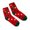 A-Red87, variant on WMNTST Womens Ankle Socks Striped Christmas Printed Socks Cute Warm Comfortable Cozy Home Wear Socks