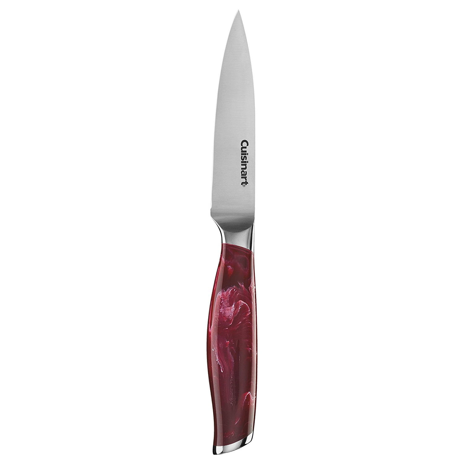 Cuisinart C77MB3PRR Marbled Collection 3.5" Paring Knife, Red