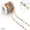 13mm Eye, variant on 50CM Flower Beaded Colorful Chain Metal Chains For Jewelry Making DIY Bracelet-13mm Eye