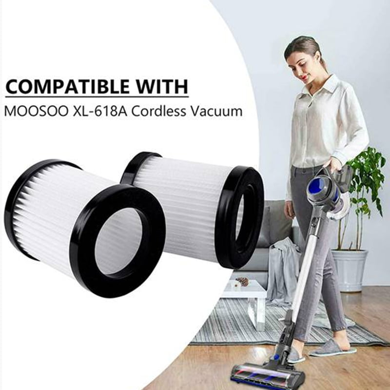 For MOOSOO Wireless Handheld Vacuum Cleaner XL-618A HEPA Filter Element 