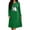 # Green, variant on Taqqpue Womens Halloween Cotton Nightgown Short Sleeves Round Neck Sleepshirt Print Nightshirt Casual Plus Size Sleep Dress Pullover Halloween Sleep Shirt for Women
