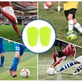 thumbnail image 2 of BESTSKY 2Pairs Shin Guards Thickened Foam Soccer Shin Guards,Perfectly Contoured Mini Shin Guards Soccer for Recreational Sports,Black, 2 of 2