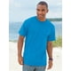 thumbnail image 4 of Camiseta Fruit of the Loom HD Cotton 2XL Aquatic Blue, 4 of 7
