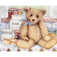 thumbnail image 1 of Cuadros Decorativos Kits de pintura de diamante 5D DIY Taladro redondo completo Mosaico de oso de dibujos animados (VY129) Likrtyny embutido en tela, 1 of 9