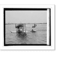 thumbnail image 2 of Historic Framed Print, Lt. R.E. Byrd, U.S.N. with rubber life boat, [4/27/25], 17-7/8" x 21-7/8", 2 of 9