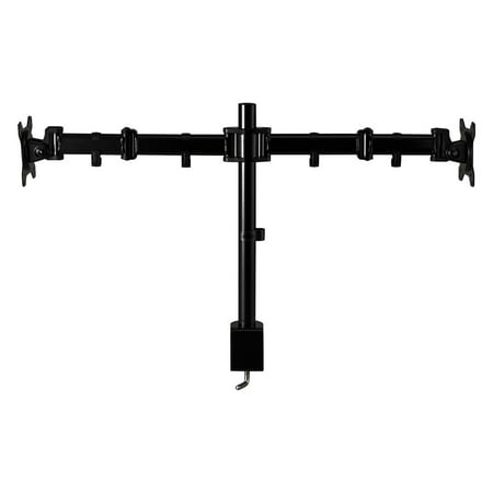 Steel Dual Monitor Arm Desk Table Mount Stand 2 Lcd Fully Swivel Steel Dual Monitor Arm Desk Table Mount Stand 2 Lcd Fully Swivel Clamp Up To 27
