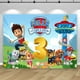 thumbnail image 5 of Fondo de fotografía para fiesta de cumpleaños de Paw Patrol Feliz Cumpleaños personalizado para niños de 1.º y 2.º año, pancarta de fotos para baby shower, 5 of 5