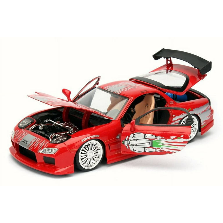 Jada Toys Fast & Furious 1: 24 Diecast - 93 Mazda RX-7 Vehicle