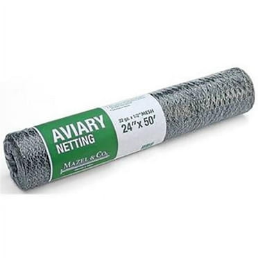 Mazeland  36 x 0.5 in. x 50 ft. 20 Gauge Aviary Netting