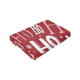 thumbnail image 6 of Kll Fleece Blanket Plush Throw Blanket Ho Pattern Funny Christmas,Soft Fuzzy Cozy Flannel Blanket For Couch Sofa Bed.(80"X60"), 6 of 9
