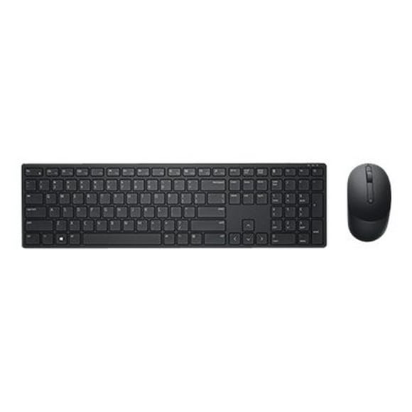 Dell Pro KM5221W - Keyboard and mouse set - wireless - 2.4 GHz - black