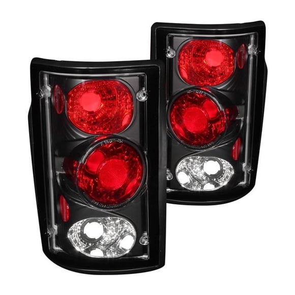 Anzo USA 211051 95-03 Econoline & 00-05 Excursion Tail Lights, Black