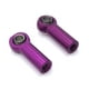 thumbnail image 4 of Vogacara 2 piezas soporte de cabeza de bola Auto juguete profesional extremos de barra de acoplamiento púrpura Violeta 10piezas, 4 of 6