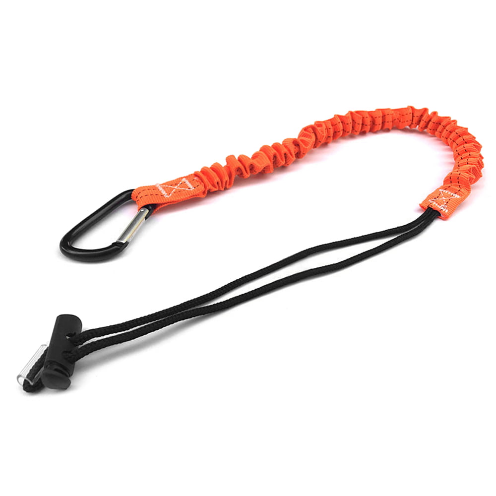 Single Carabiner Tool Lanyard Retractable Safety Rope Tool Buckle For Climbing 