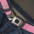 thumbnail image 2 of Honda Logo Repeat Pink Silver Fade Webbing Seatbelt Belt Fashion Belt Standard, 2 of 2