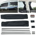 thumbnail image 2 of Universal Car Window Shades Curtains Kit, Black, 2 of 5
